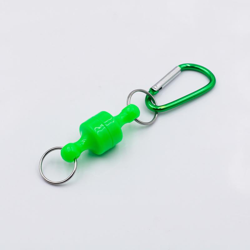 Magnetic Carabiner & Lanyard for Outdoor Fishing and Tent Hanging