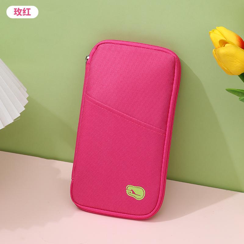 1 Piece Rfid Blocking Passport Wallet Travel Essentials Wallet Travel Document Organizer Credit Cards Case Passport Holder Bag