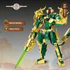 Creative Series Magical Three Kingdoms Warrior Mech Building Blocks for Children's Educational Toys NO BOX