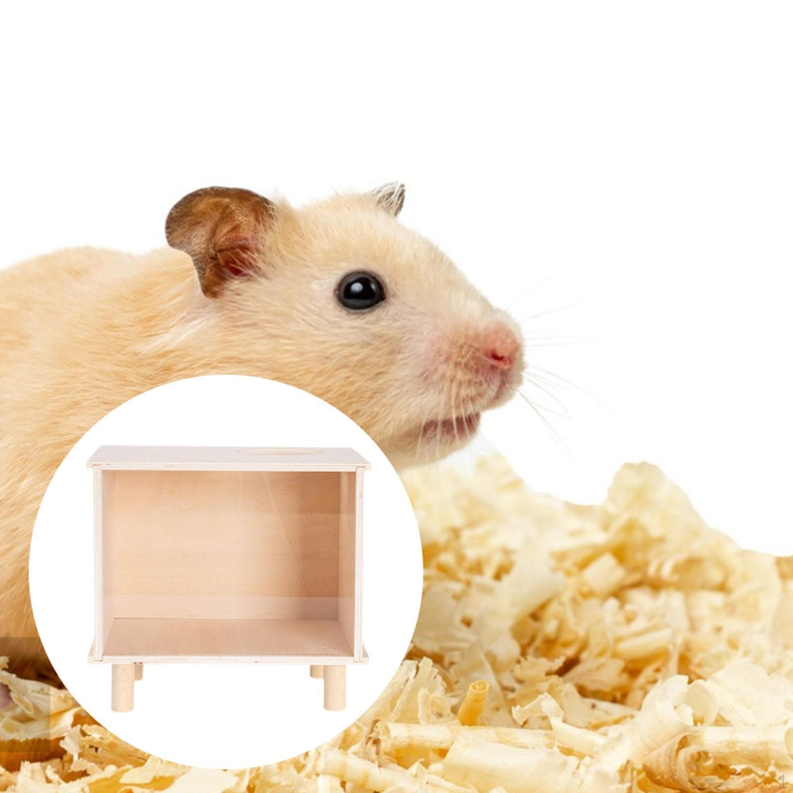 

Песчаная ванна для хомяка, декор для клетки своими руками, нора для песчанок M