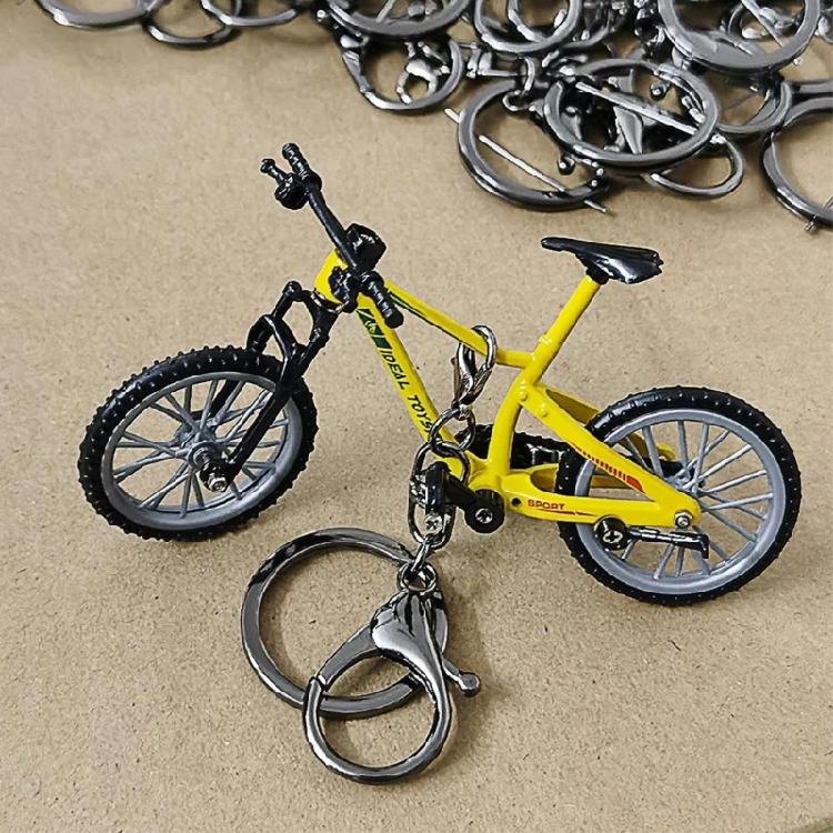 Portachiavi Bici da Dita Personalizzato Portachiavi Pratico Ciondolo per Cellulare