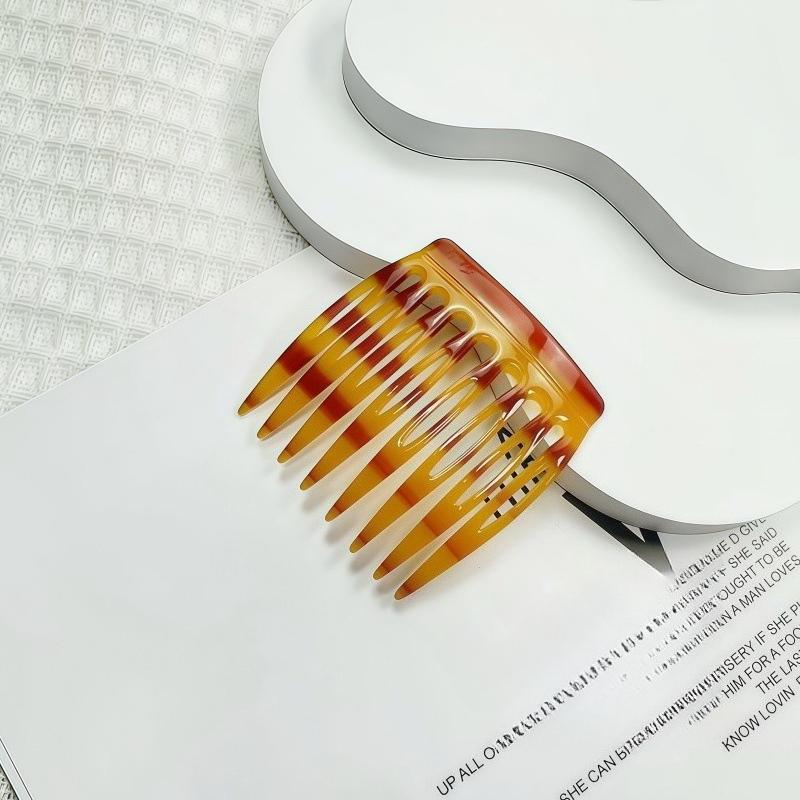 Small Size 7 Teeth Insert Comb Clip Women Hair Styling Hairpins Women Headwear Jewelry Bangs Broken Hair Comb Clip Girls Gifts
