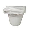 Yipan White Plastic Paint Bucket