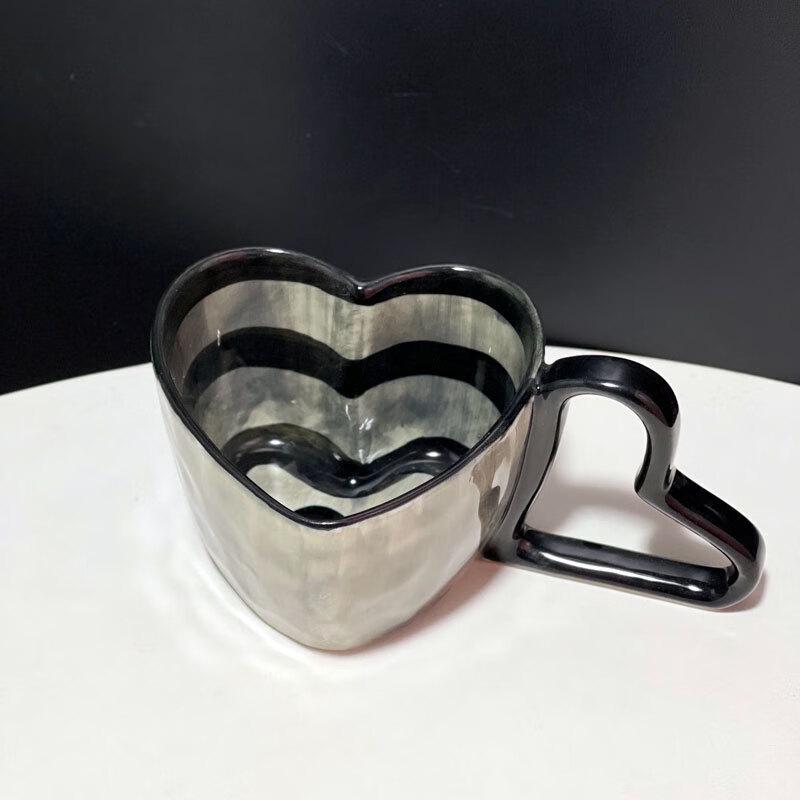 Heart Handle Ceramic Mug