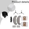 Staubsauger Zubehör Set Roboterstaubsauger Kit Seitenbürste Staubbeutel Filter Wischmopp Tuch Vliesstoff Zubehör Roboter Wartung