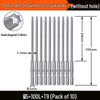 Nigao S2 Torx 801 Electric Screwdriver Bit, Solid Star-Shaped, 5mm Round Shank.