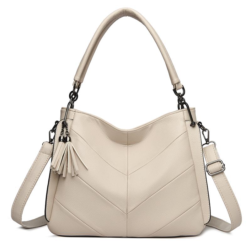 High Quality PU Elegant Women Messenger Bags Office Ladies Totes Pure High-capacity Handbag for Female Crossbody Shoulder Wallet
