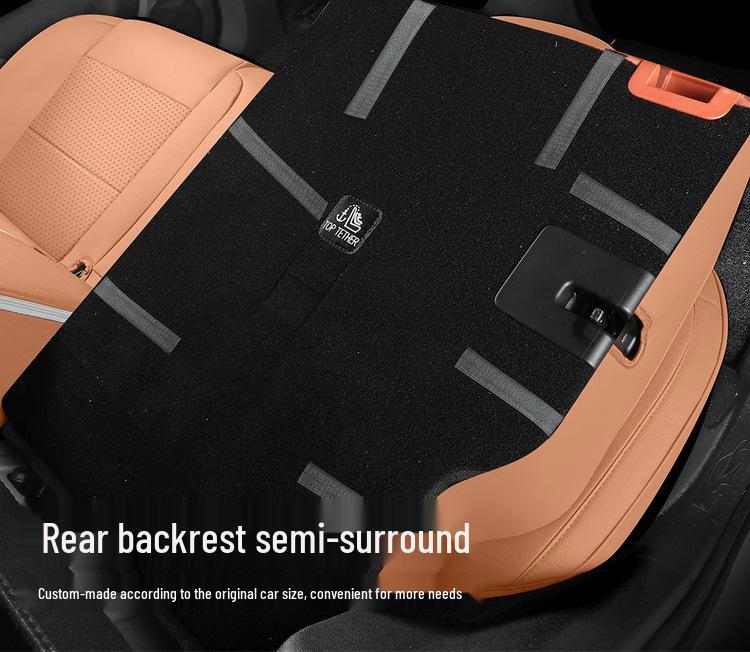 New Neta L Full Leather Car Seat Cushion - Universal, Four Seasons, One-Piece Design