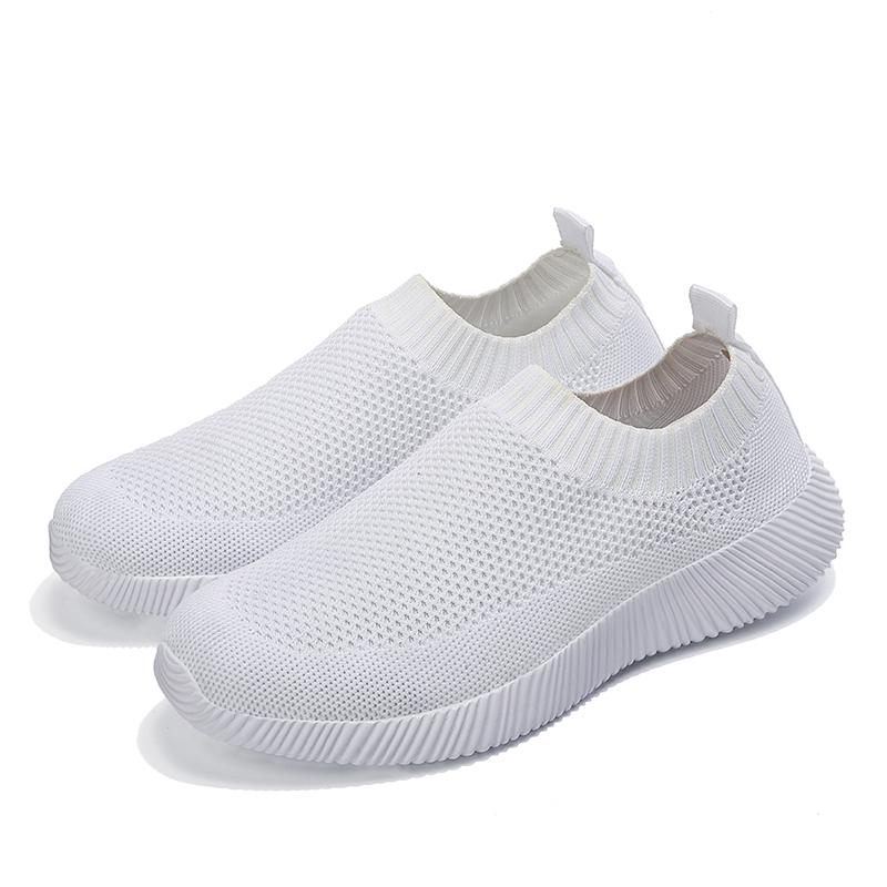 Ladies' Shoes, Breathable Running Sports Shoes Outdoor Lightweight Mesh Shoes Sliding Flat Walking Shoes 2025 Tenis Masculino