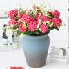 1 Bouquet Fake Flowers Charming Long-lasting 5 Heads Realistic Artificial Hydrangea Bouquet Garden Supplies