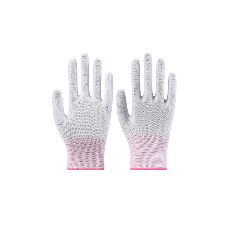 12 Pairs Solid Color Antique Work Gloves Cultural Toys Polishing Mittens Antique Collection S