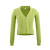 Girls' Autumn/Winter Dance Practice Sweater Shawl Jacket with Zipper – Warm Outerwear Top