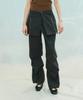 LARTIGENT L9 Parachute Skirt Pants(Black)