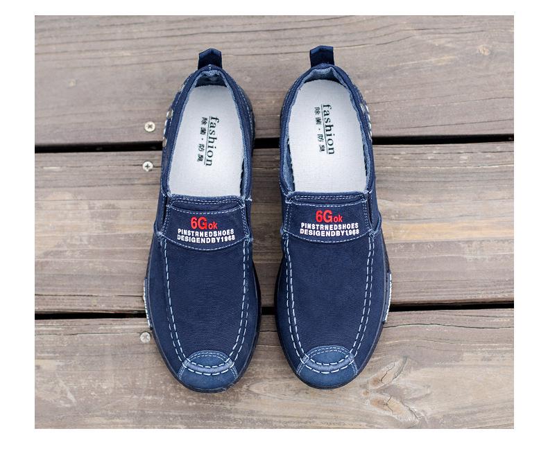 Breathable Summer Canvas Shoes for Men - Soft Sole, Old Beijing Style, Ideal for Middle-Aged and Elderly