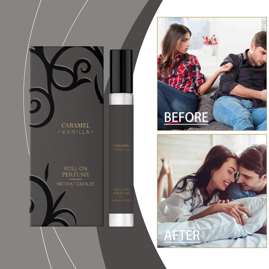 Luxury Fragrances Caramel Vanillas Delicate Fresh Charmings Portable Light Pheromones Eau Des Toilette 10ml
