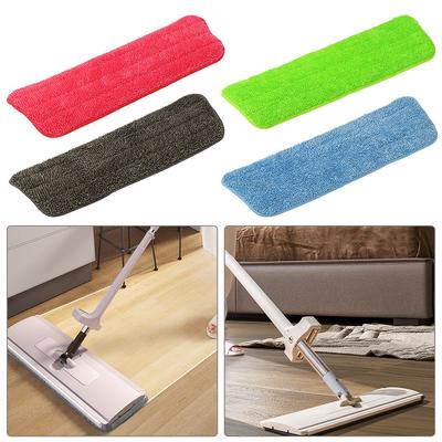 Washable Wet Dry Cleaning Microfiber Cloth Replacement Mop Pads Heads Spray