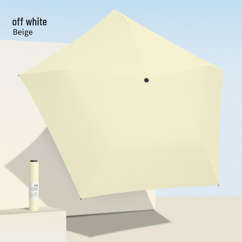 105g 5-Bone Carbon Fiber Ultra-Light Portable Sun Umbrella - Ultra-Thin, Anti-UV, Designed for Women