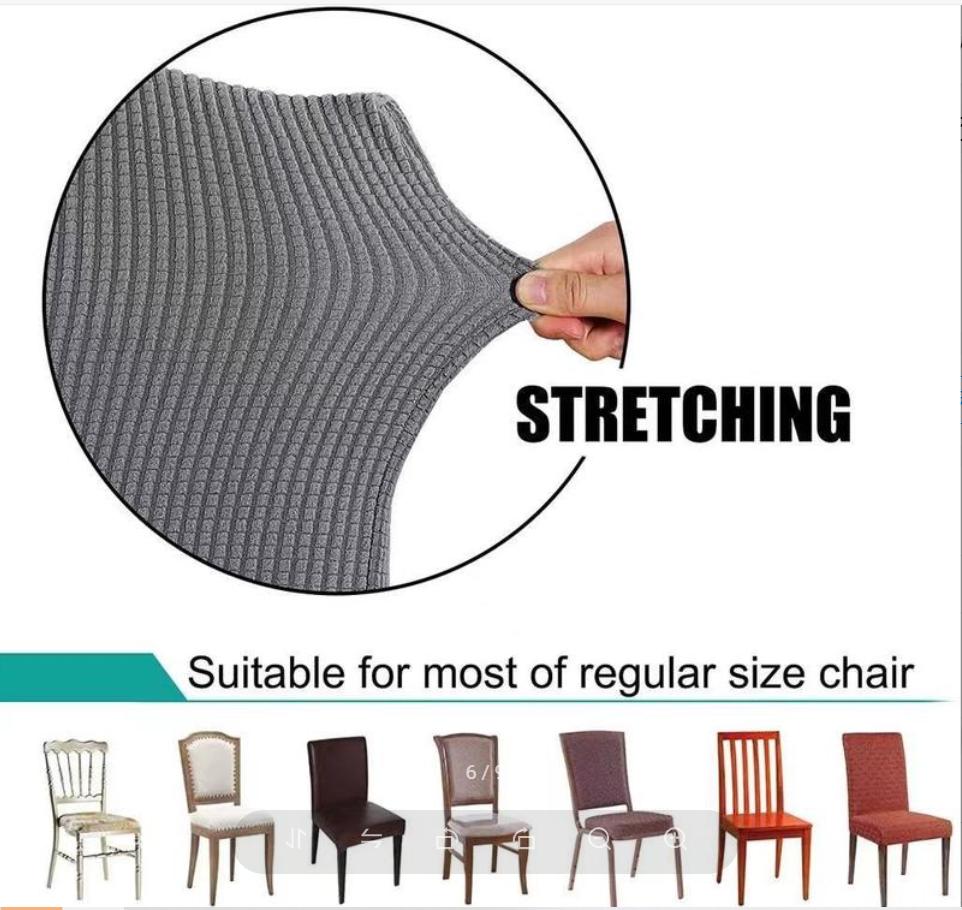 Stuhlbezug 1 Stück Haushalt Universal Tischhockerbezug elastischer einteiliger Stuhlbezug