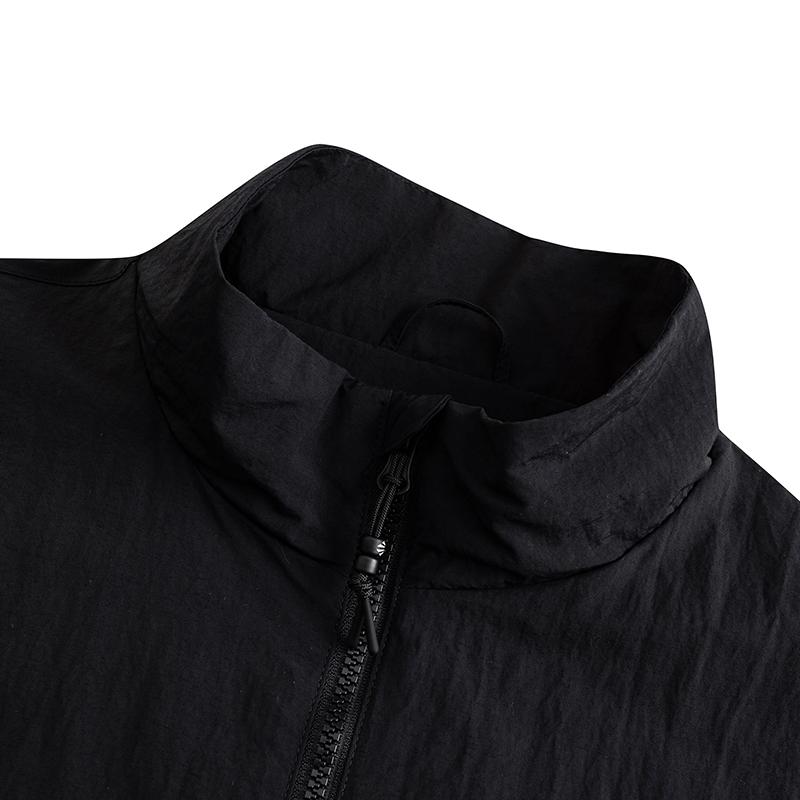 Anta Kyrie Basketball Series Water-Resistant Fashionable Versatile Velvet Jacket Unisex Jackets Black 172611603-1