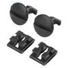 REAR Turn Lock Clips 2pcs BUMPER For LAND ROVER DISCOVERY 3 4