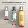 1/2PCS No Drill Shower Gel Bottle Rack Adjustable Soap Dispenser Holders New Shampoo Hanger Hooks