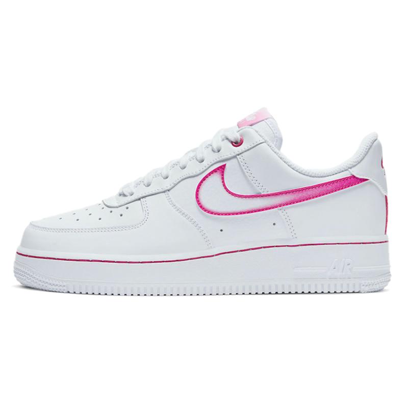 

Nike Женские кроссовки Air Force 1 Low Airbrush Бело-розовые DD9683-100 38.5