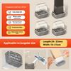 8Pcs Chair Leg Covers for Small Rectangular Furniture Feet Pads Noise Reducing Anti-Slip Floor Mat for Home