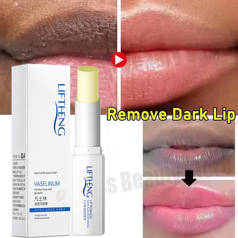 Remove Dark Smoke Lip Balm Lightening Melanin Bleaching Gloss Oil Lips Pink Lipstick Exfoliating Fade Lip Lines Korean Cosmetics