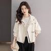 Women's Casual Drawstring Hooded Jacket