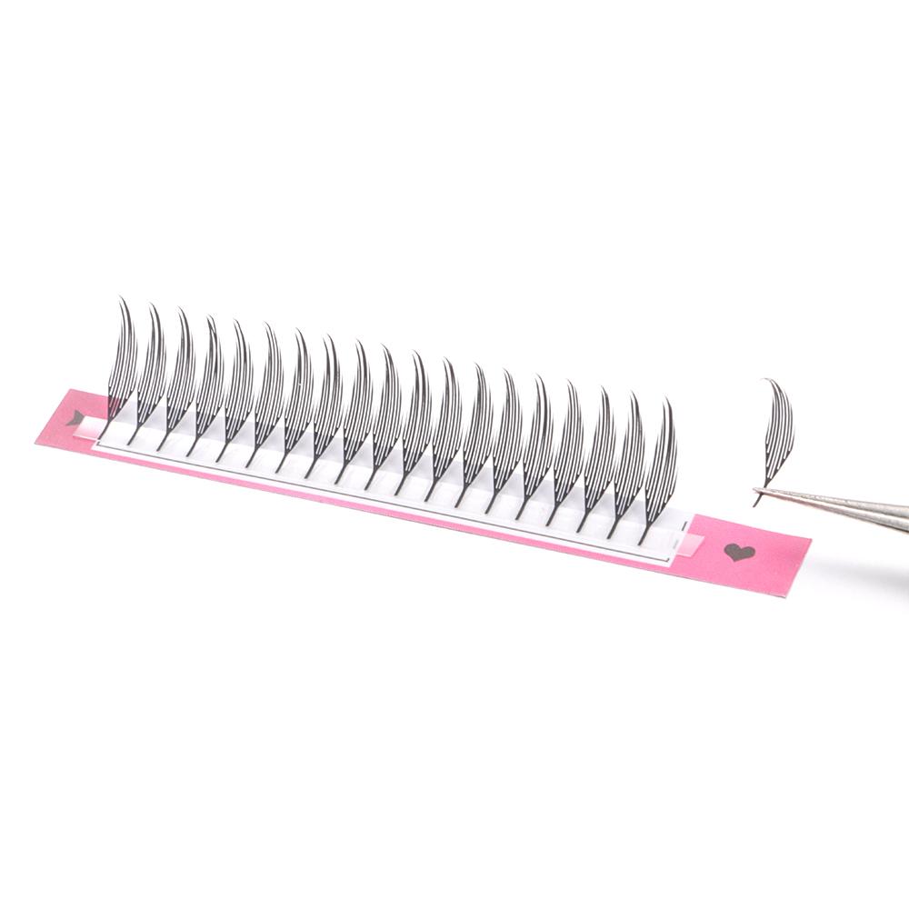 12 Rows False Eyelashes Comic Spire Mink Lashes Extensions Cluster Lashes Kit Eye Makeup Tools