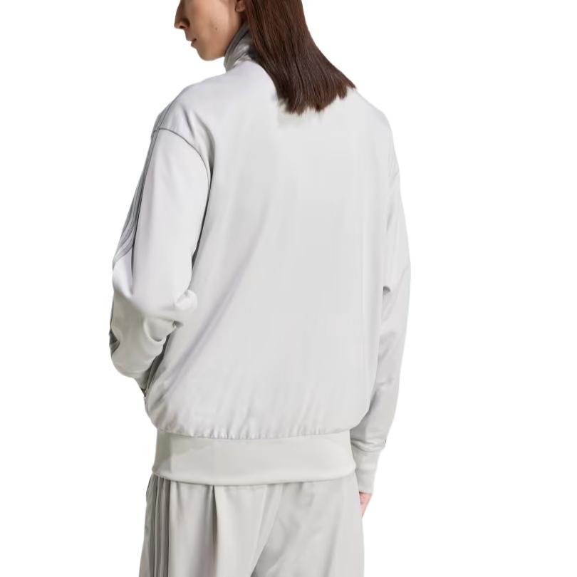 adidas Adicolor Stand Collar Comfortable Loose Long Sleeve Jacket Men Jacket Gray JP2542