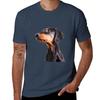 doberman pinscher TShirt Gym Wear Breathable Short Sleeve Tee