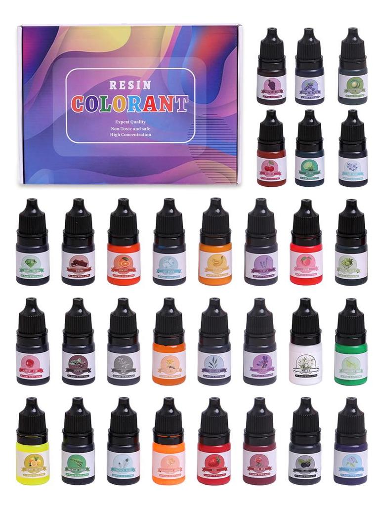 Candle Wax Pigment Box Set Colorant Non-Toxic Soy Candle Wax Pigment Liquid Dye Soy Wax DIY Soap Dyes Candle Making Supplies