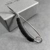 New Fashion Large Brooches Leather Decoration Vintage Brooch Sweater Scarf Buckle Cardigan Suit Big Pin