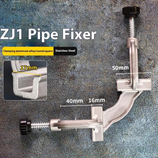 Right Angle Corner Clamp Fast Tightening Safe Grip Multipurpose 10-180-Degree Adjustable Tube Clamp with Swing Jaw