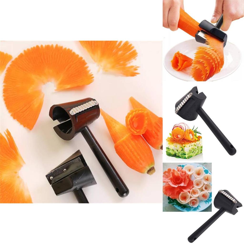 Versatile Spiral Funnel Slicer Multi-function Kitchen Peeler Decorative Cutter