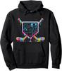 Cool Hockey Drip Number Funny 6 7 Meme Style  Unisex Hooded Sweatshirt