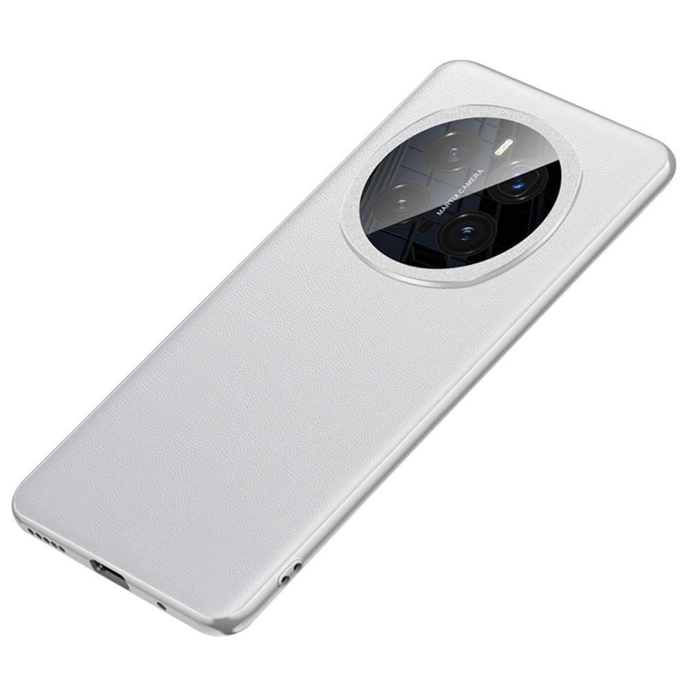 

For Honor Magic7 Pro 5G Case Slim TPU+PC+PU Leather Phone Back Cover (2-й ген) Grey