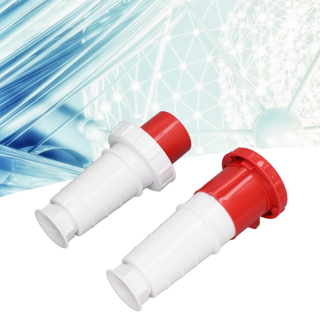 3 Phase 5 Core Waterproof Plug Socket Electric Industrial Aviation Plug Connector 380V415V~ 3P+N+E