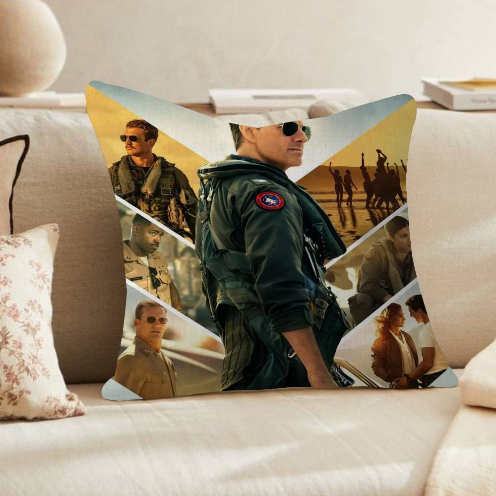Top Gun Maverick Modern Pillow Anime Pillow Sofa Bed Head Pillow Cover Cushion Cover Fashion 30x30 cm