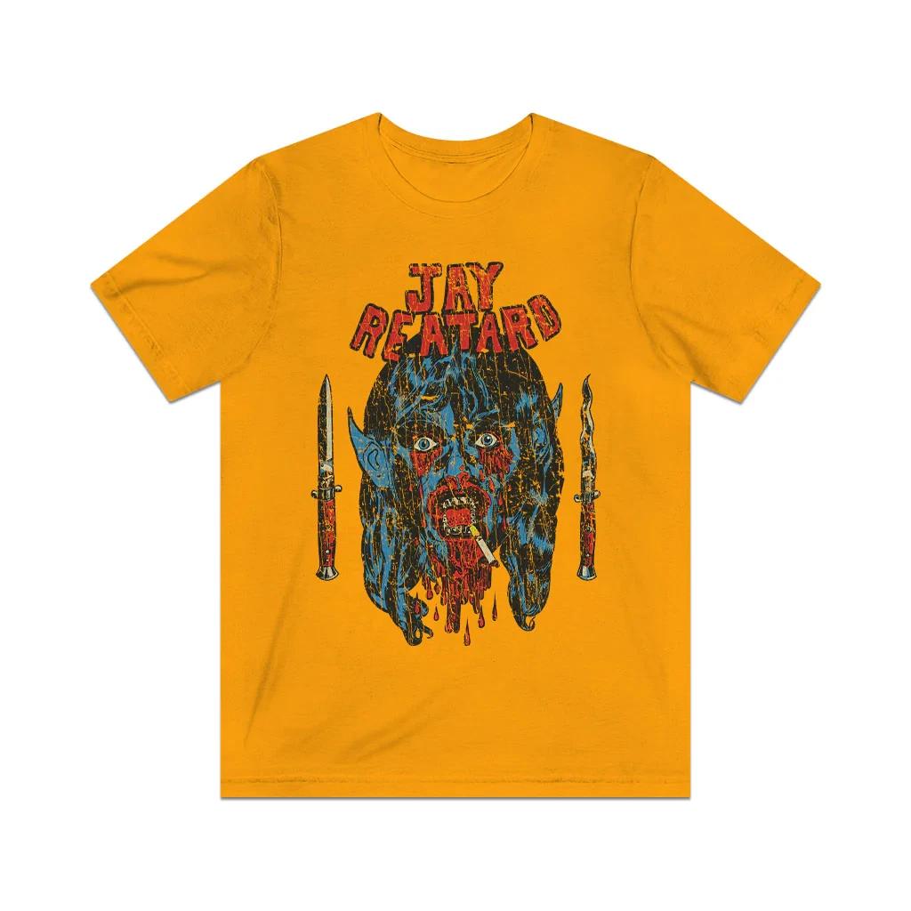 Jay Reatard Shattered Tour 2009 Vintage Men s T shirt S