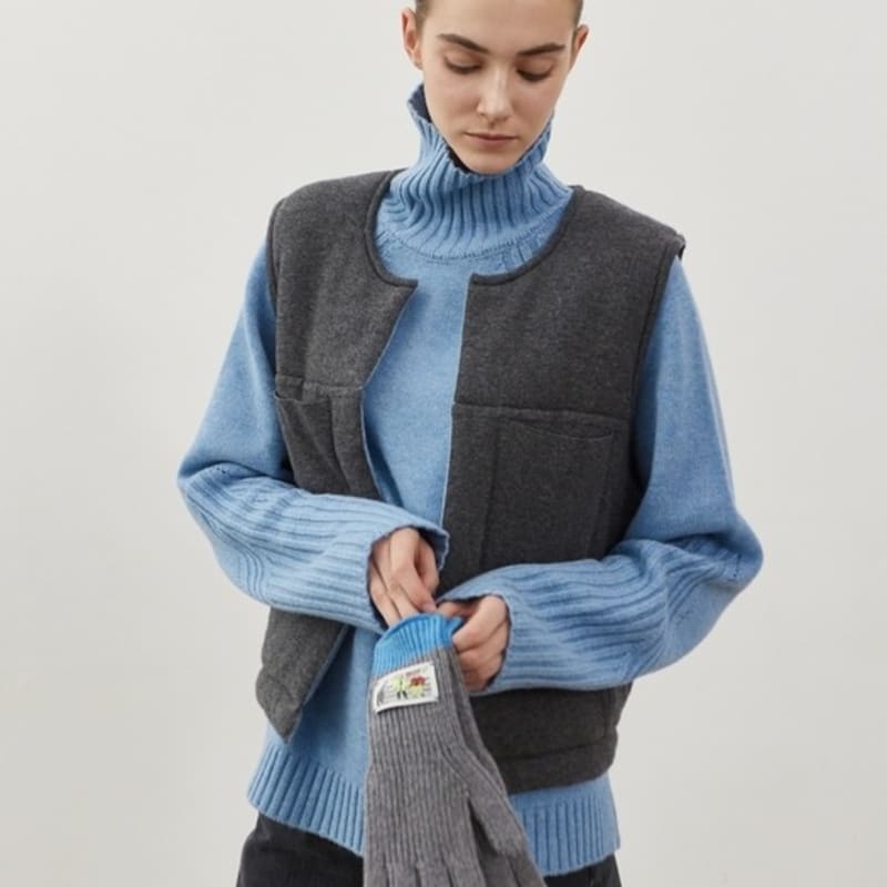 Diaalto ROUBAIX KNIT GLOVES_GRAY