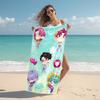 1Pc Fantasy Heroes Action Beach Towel Microfiber Beach Towel Thin Absorbent For Beach Swimming Yoga Bath Sports 0917195