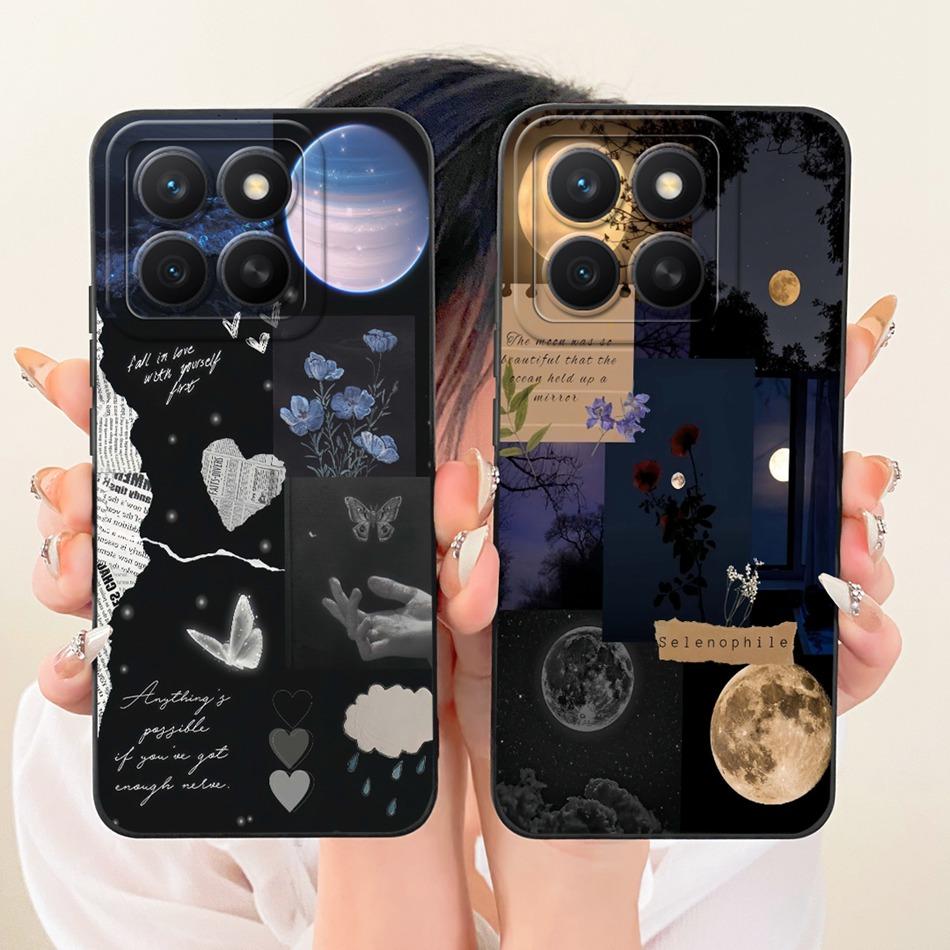 Für Honor X8c Mode Dämmerung Strand Malerei Handyhülle Für Honor X8C 4G ABR-LX1 LX2 LX3 Weiche Silikonhüllen Stoßfänger