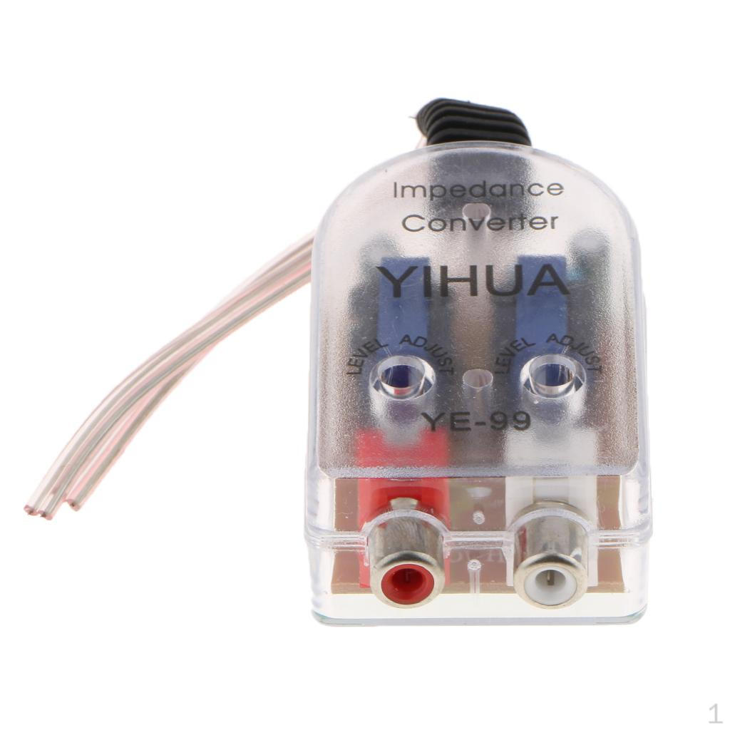Vehicles Converters with High to Low Impedance Adapter Loudspeaker