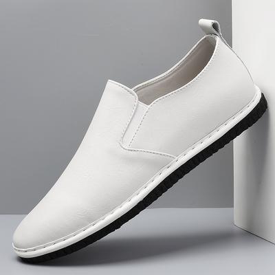 Modische Echtleder Schuhe für Herren Atmungsaktive Designer Slipper Erwachsene Mokassins Handgefertigte Herren Fahrschuhe Neues Herren Fahrschuhwerk
