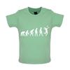 Evolution of Man Volleyball - Baby Kids Boys Girls Unisex T-Shirt / Babygrow - Volley Ball Team Player