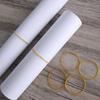 40mm High Quality Rubber Rings Yellow Rubber Bands Strong Elastic Band Stationery Holder Loops Storager Home School Office Tools