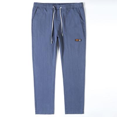 Pantaloni da Uomo Taglie Forti Pantaloni Casual da Uomo Vita Elastica Pantaloni Dritti