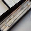 Elegant French Layered Pearl Necklace - Women's High-End Versatile Clavicle Chain, Simple Retro Style